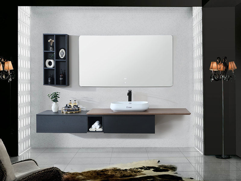 FYS001 nina01 Stainless steel bathroom cabinet