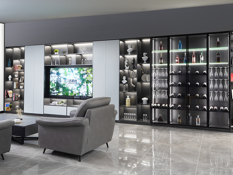Stainless steel wine cabinet