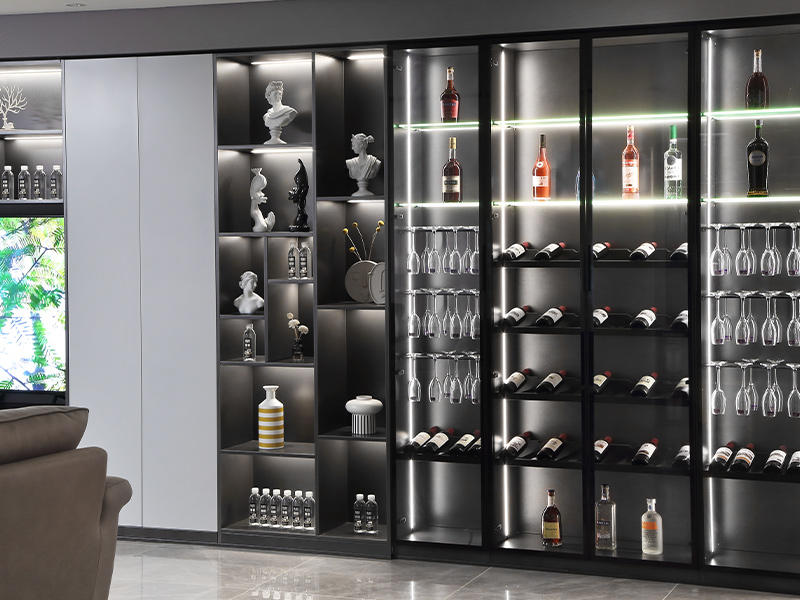 Stainless steel wine cabinet series